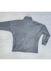 Медична кофта ,куртка флісова стойка -модель-5703 (сірий/розмір 44-56)