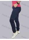 Медицинские штаны-модель джоггеры -3609 (ткань-коттон/темно-синий/размер 42-60)